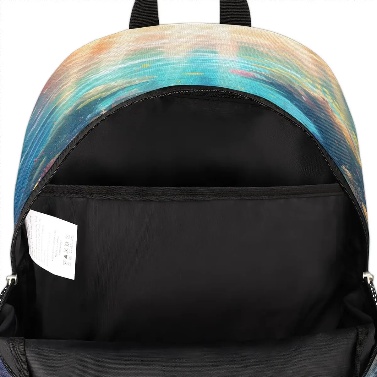 Ocean Theme Backpack for Women Men Laptop Backpack Work Bag Travel Hiking Camping Casual Daypack