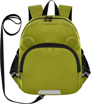 Olive Kids Bookbag, Medium Toddler Backpack Leash for Little Kids