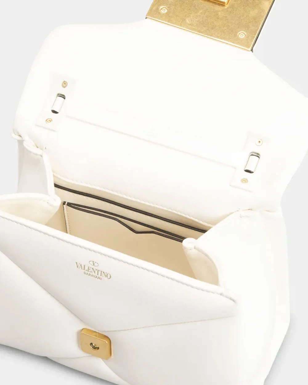 One Stud Mini Lambskin Top Handle Bag