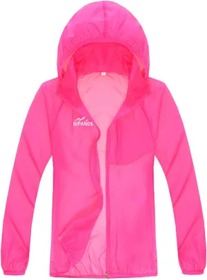 Only Faith Unisex Ultra Thin Anti UV Waterproof Breathable Hooded Skin Coat