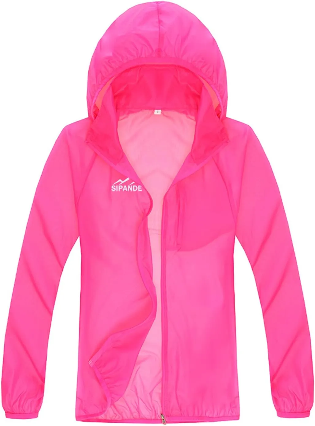 Only Faith Unisex Ultra Thin Anti UV Waterproof Breathable Hooded Skin Coat