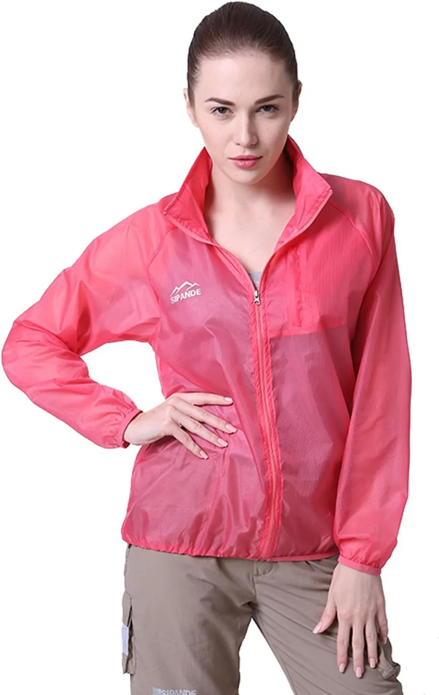 Only Faith Unisex Ultra Thin Anti UV Waterproof Breathable Hooded Skin Coat