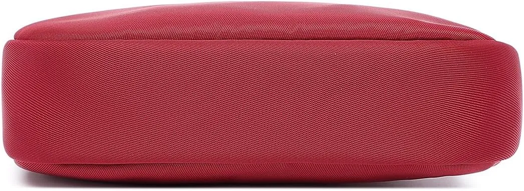 Organizer Bag Makeup Bag for Purse Travel Toiletry Pouch Zipper Pouch for Purse Small Makeup Pouch with Pockets Wristband design (black-nylon)…