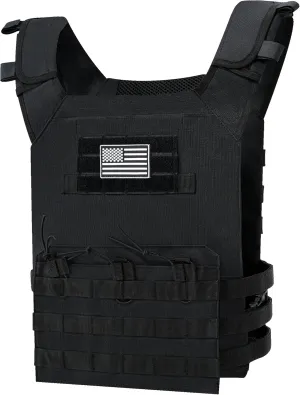 Outdoor Tactical Vest,Ultra-Light Breathable Adjustable Lightweight Airsoft Vest for Outdoor Paintball Training