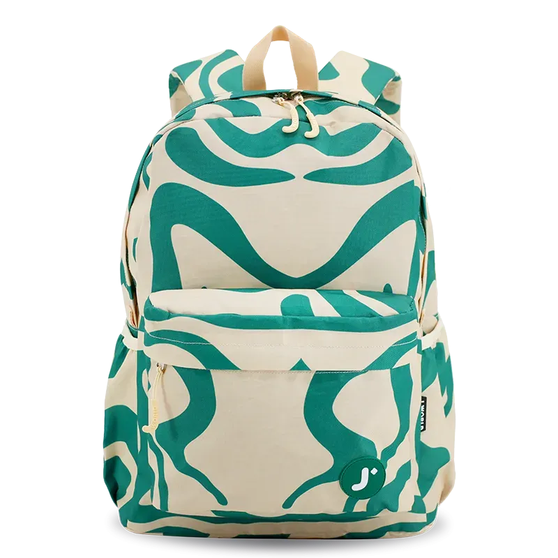Oz Daypack Backpack in Green Swirl