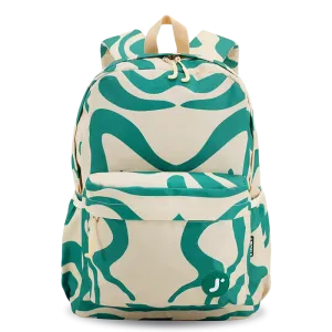 Oz Daypack Backpack in Green Swirl