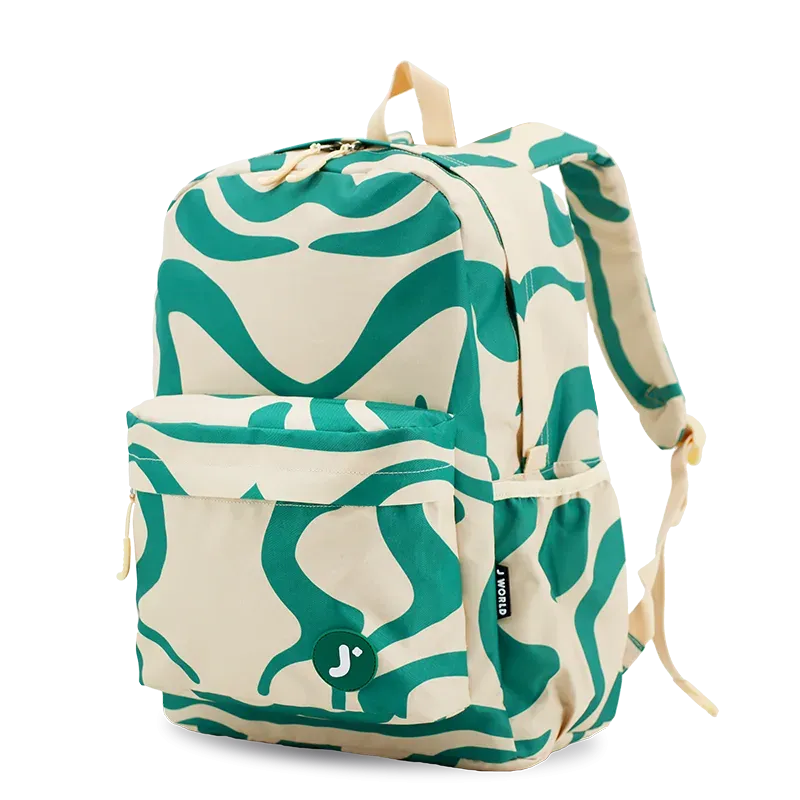 Oz Daypack Backpack in Green Swirl