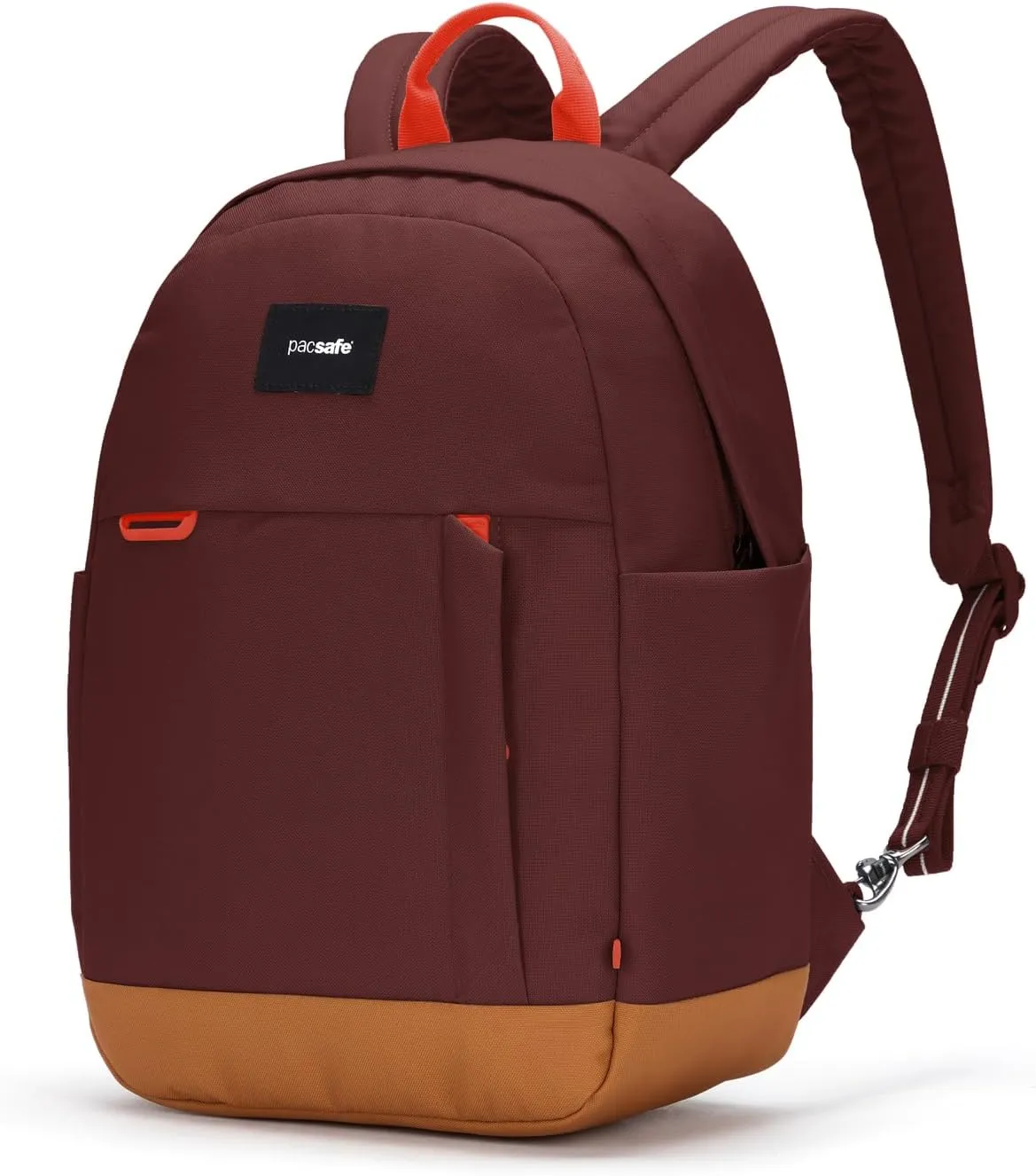 Pacsafe GO 15L Anti Theft Backpack, Garnet Red