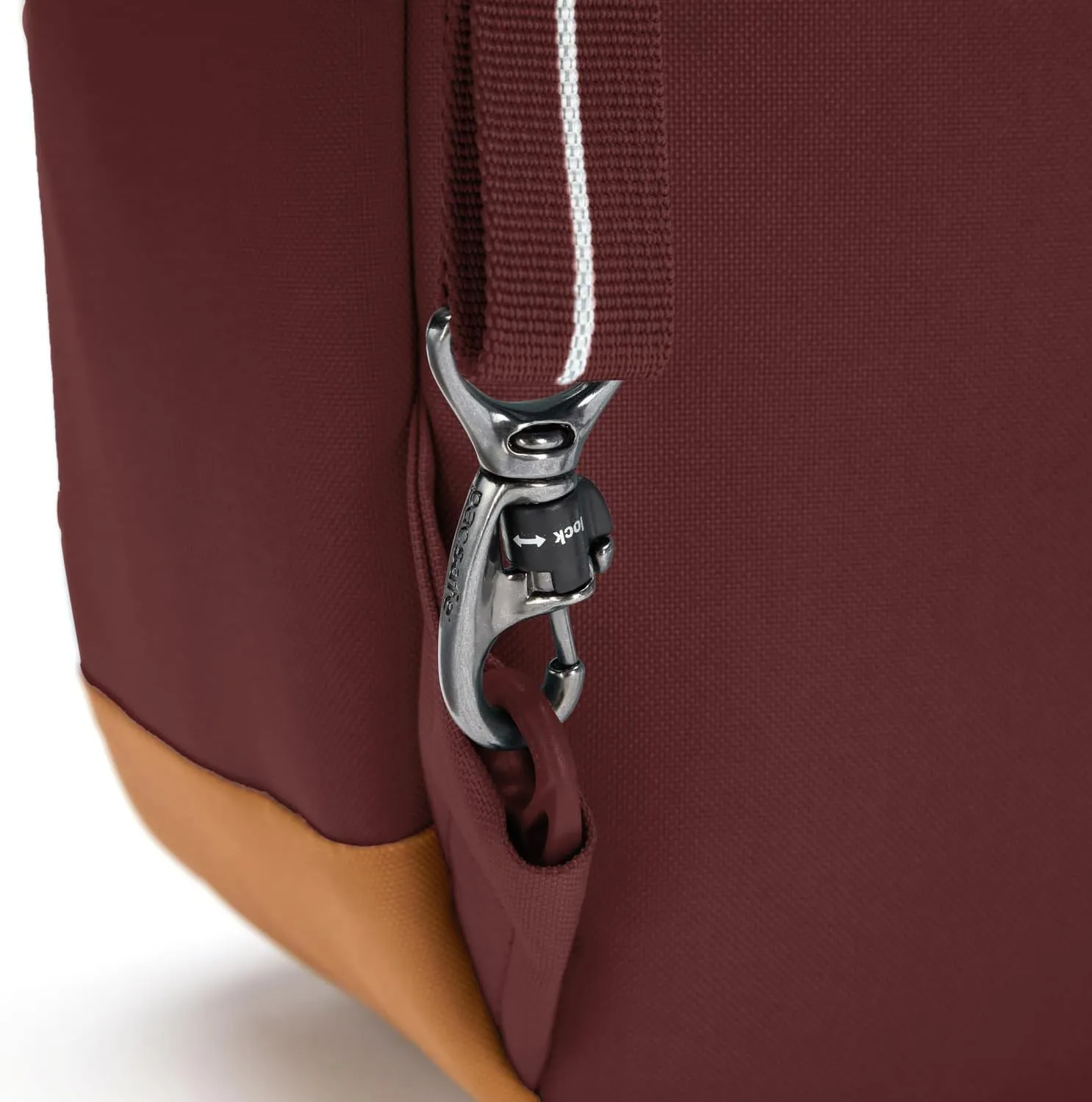 Pacsafe GO 15L Anti Theft Backpack, Garnet Red
