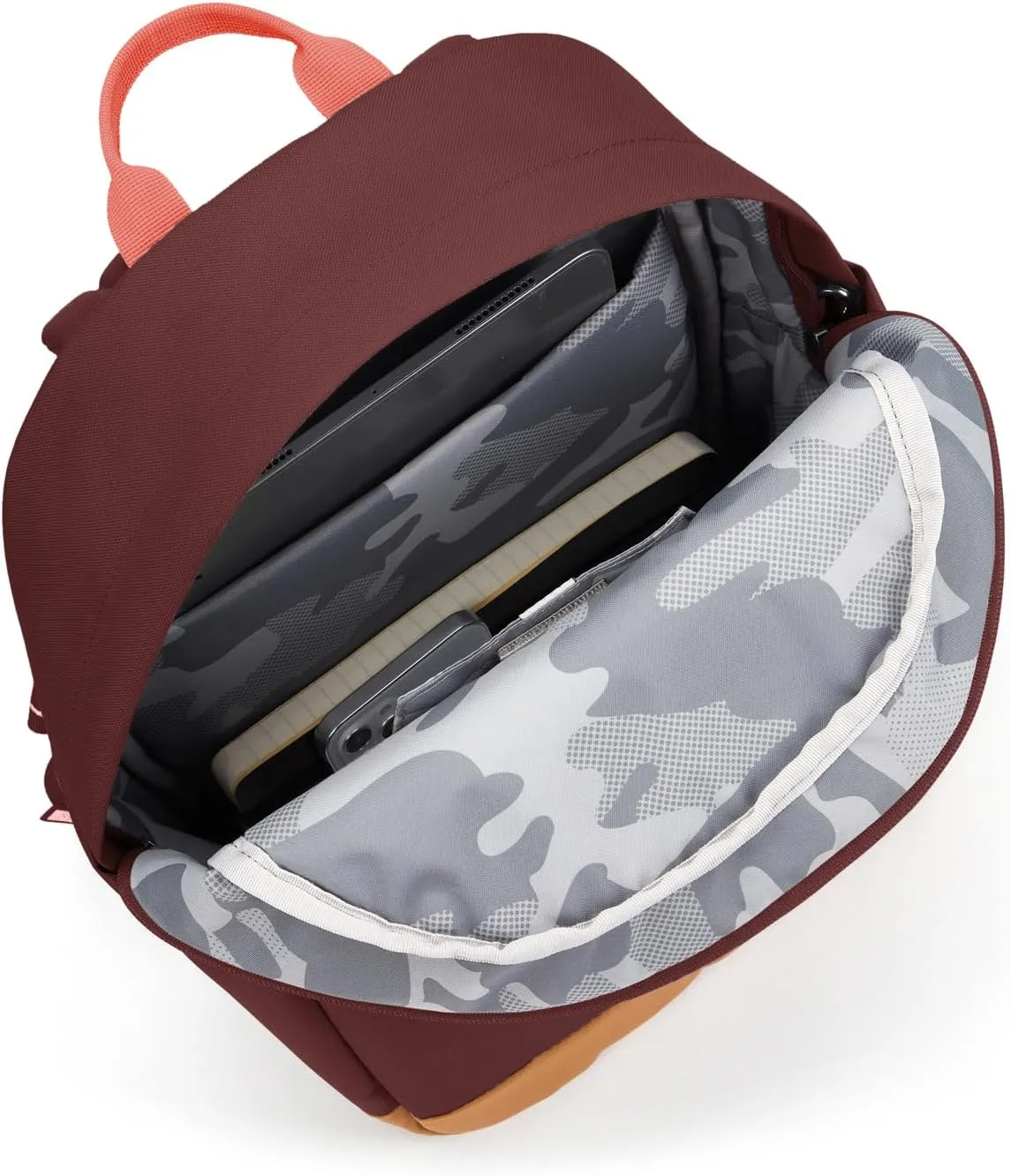 Pacsafe GO 15L Anti Theft Backpack, Garnet Red
