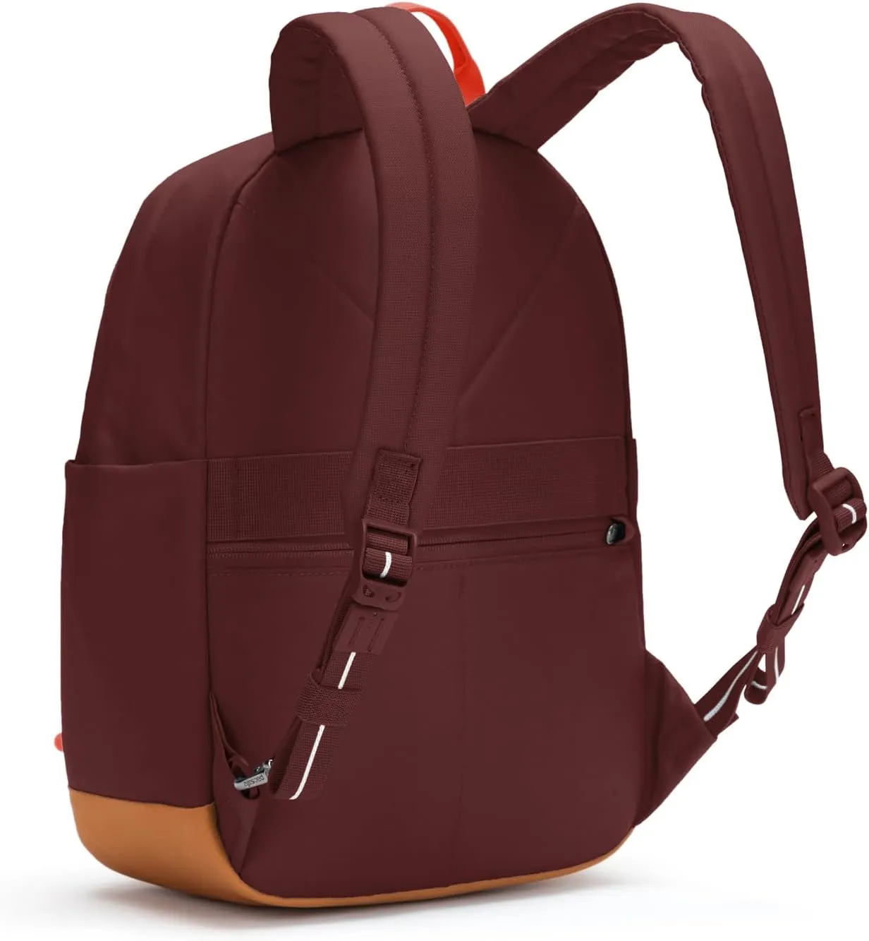 Pacsafe GO 15L Anti Theft Backpack, Garnet Red