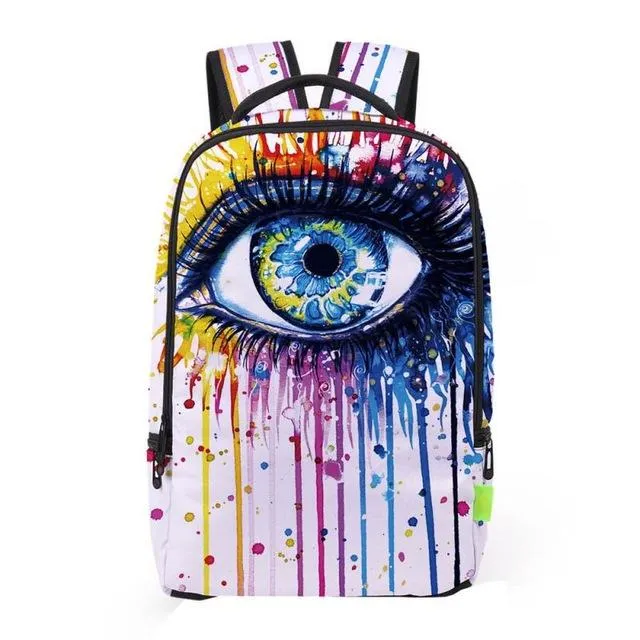Paint Graffiti Backpack