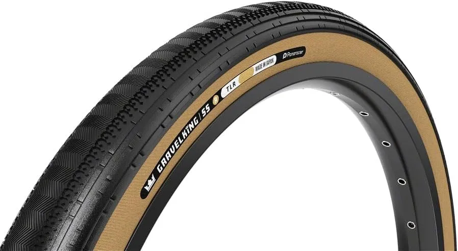 Panaracer GravelKing SS R Tire - 700 x 28, Clincher, Folding, Black/Amber