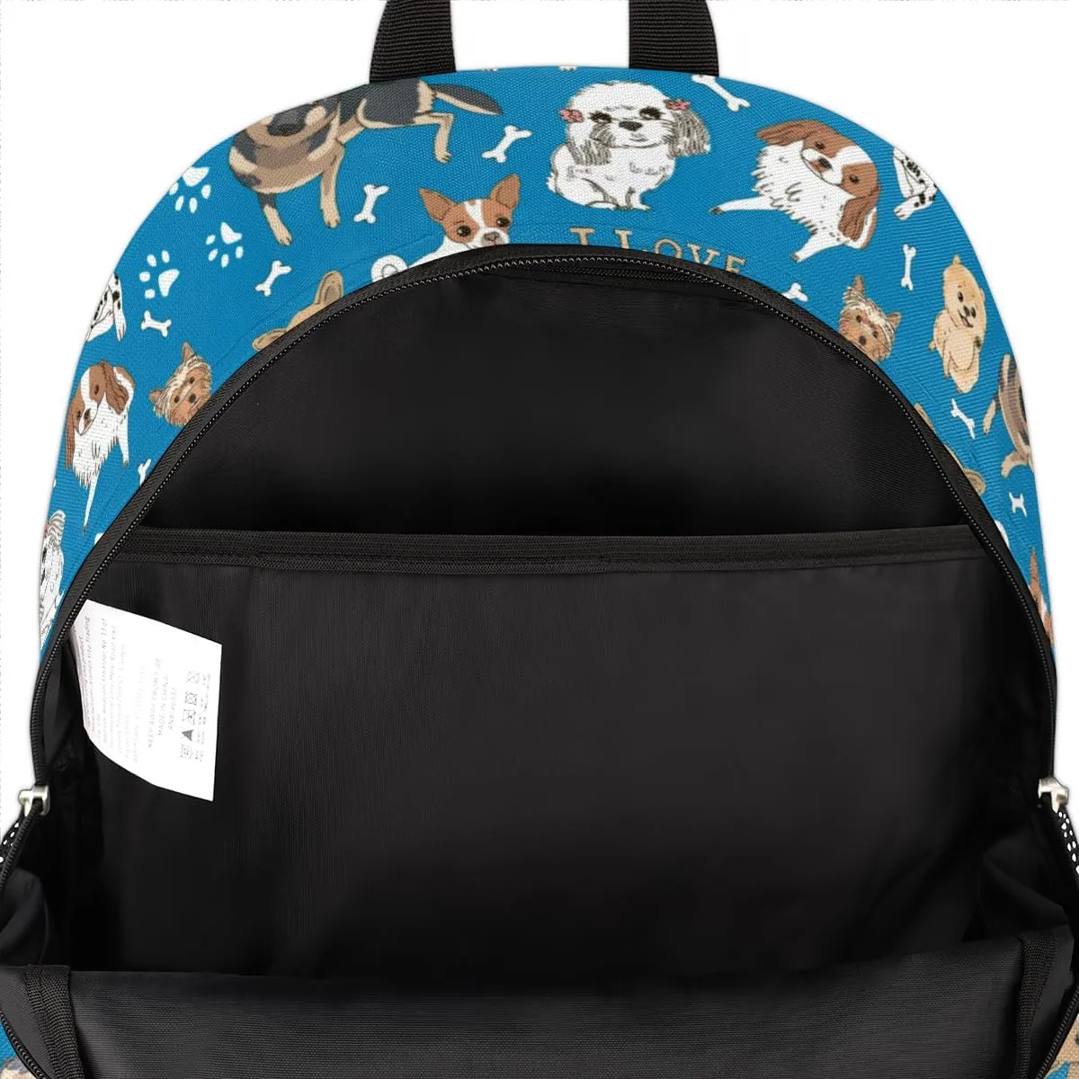 Pardick Cute Dogs Animals Backpack for Girls Boys, Cute School Backpack for Kids Teens Preschool Elementary Kindergarten Bookbags School Bags 14 inch Laptop Backpacks Casual Travel Hiking