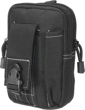 PATIKIL Dump Pouch, Folding Dump Waist Bag Roll-Up Drawstring Utility Tool Storage Pack Backpack Shooting Climbing Sports Bag