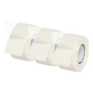 PATIKIL Grip Tape for Handles 1" x10ft, 3 Roll Self-Fusing Silicone Tape for Bike Handles Pull Up Bars Gym Equipment Plumb/Hose/Pipe Leaks Emergency, White