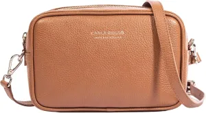 Paulette Three-in-One Crossbody Bag-Purse, Clutch, and Fanny Bag for Women with shoulder strap, belt, and handle.