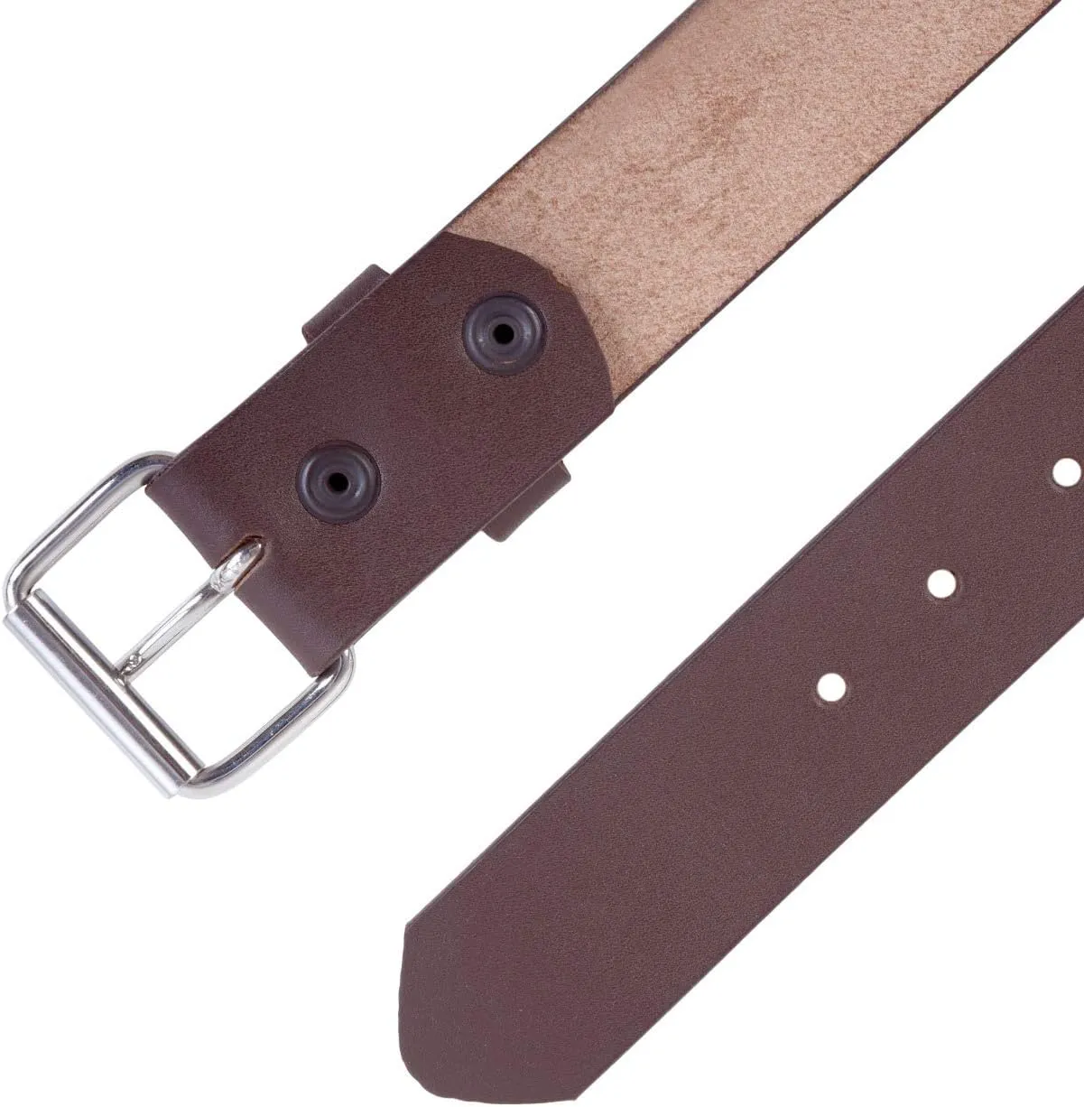 PBF Leather Gun Belt for Men - 1.5" Concealed Carry Belt - Heavy Duty & Durable