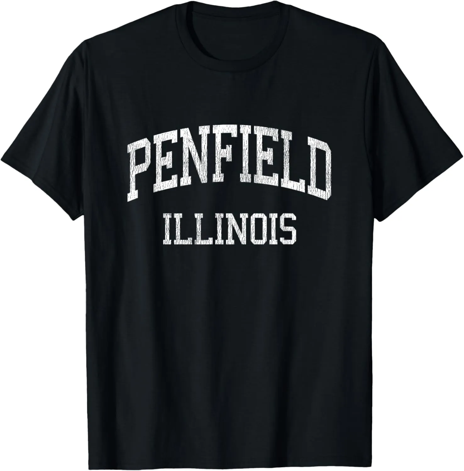 Penfield Illinois IL Vintage Athletic Sports Design T-Shirt