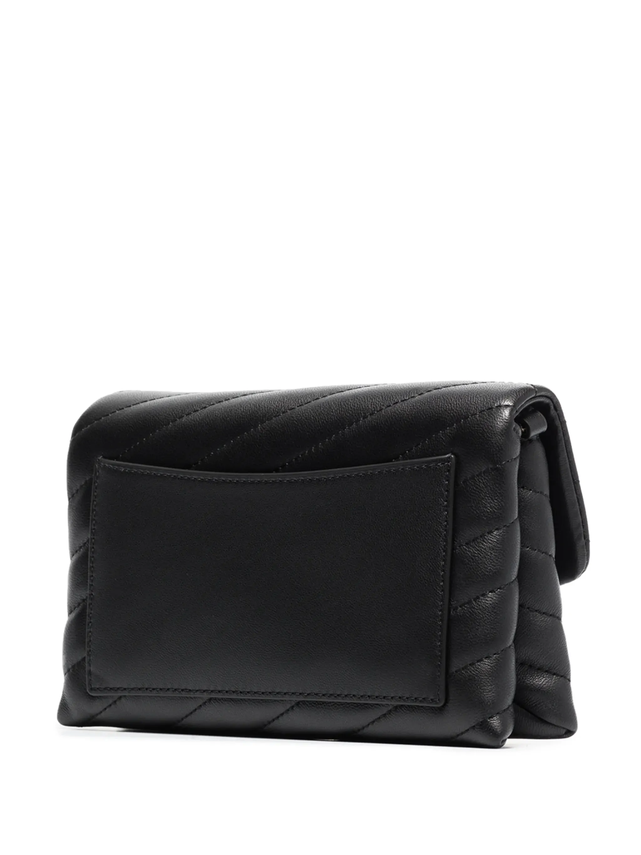 Perfectly constructed leather chain wallet Hot-selling chevron