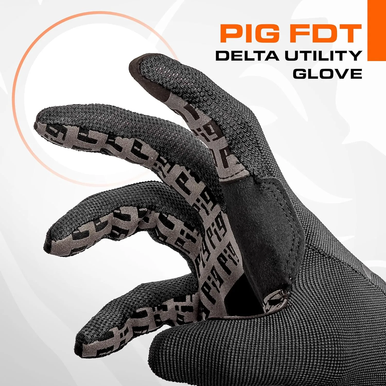 PIG Delta Utility Tactical Gloves, Touchscreen Compatible, High Dexterity, for Shooting, 1 Pair