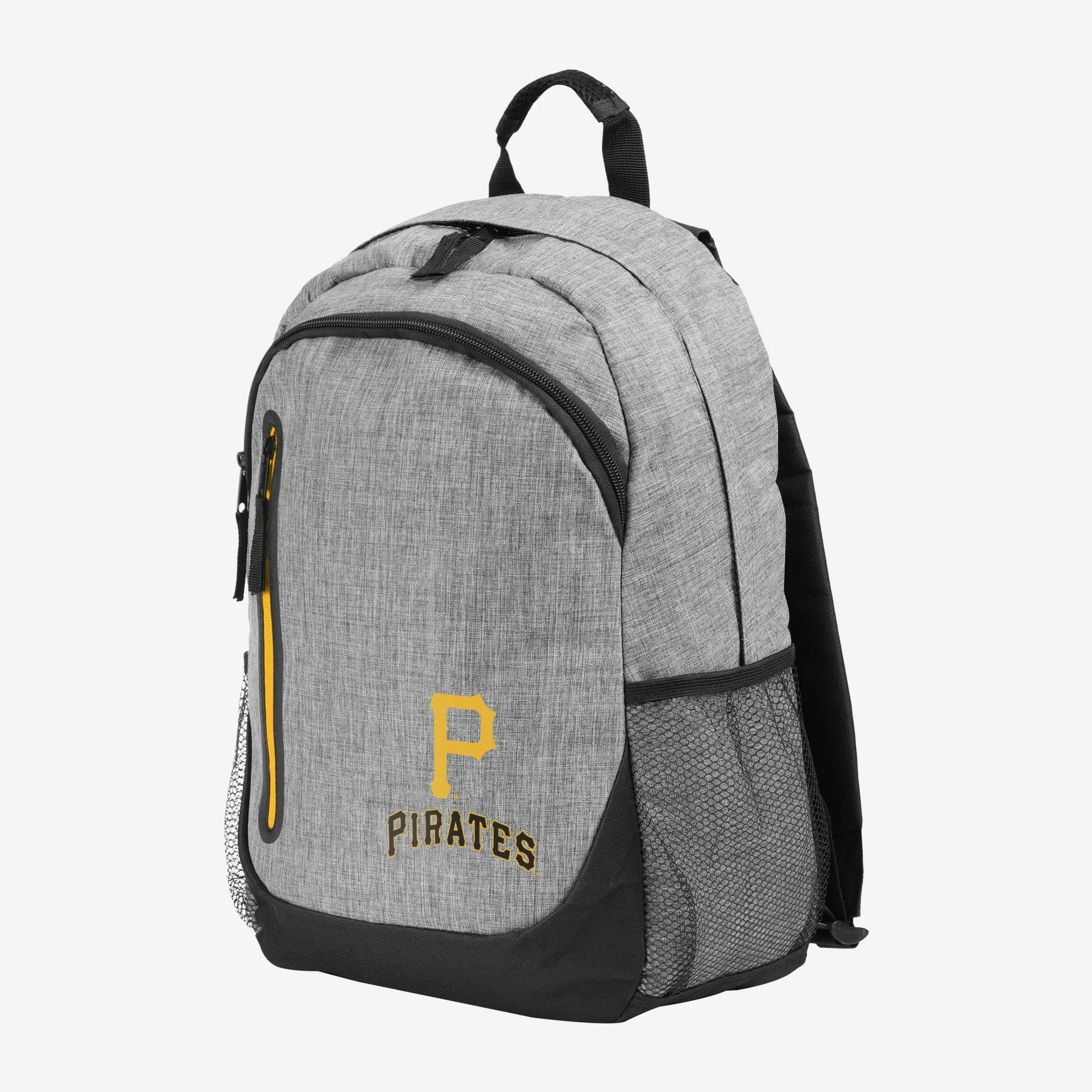 Pittsburgh Pirates Heather Grey Bold Color Backpack