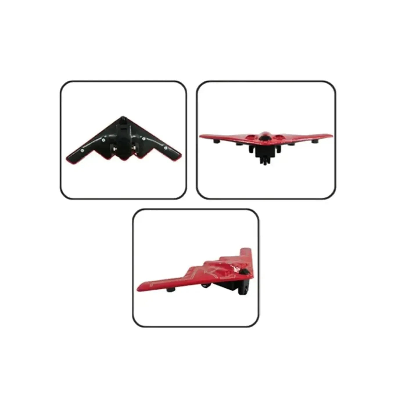 Pocket Military Plane Push & Go Keychain