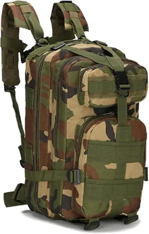 Portable First Aid Backpack, Waterproof Emergency Medical Bag for Home, Office, Car, Travel, Camping, Hiking, 20L Trauma Responder Utility Kit, Empty First Aid Bag