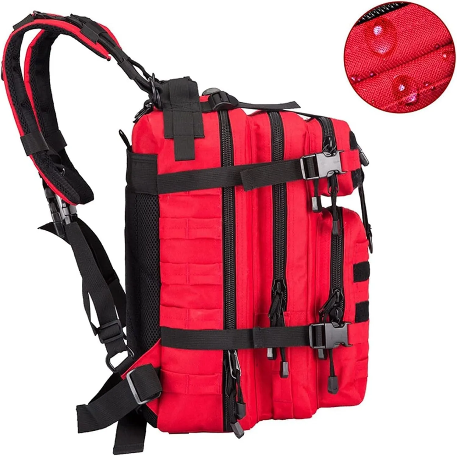 Portable First Aid Bag, Waterproof Emergency Bag, Home Office Car Travel Camping Hiking for Camping and Outdoor(F)