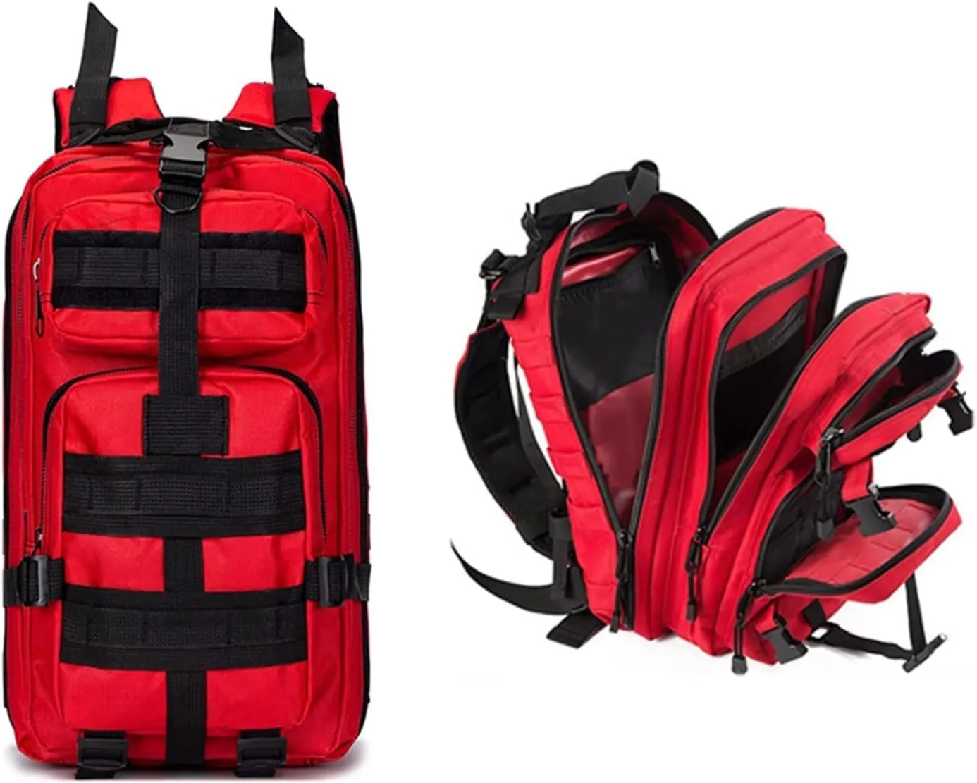 Portable First Aid Bag, Waterproof Emergency Bag, Home Office Car Travel Camping Hiking for Camping and Outdoor(F)