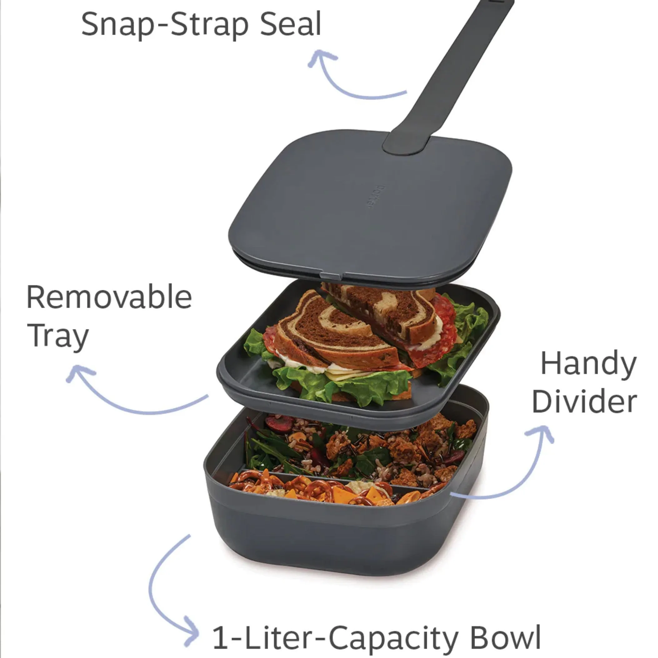 Porter Lunch Box (Charcoal)