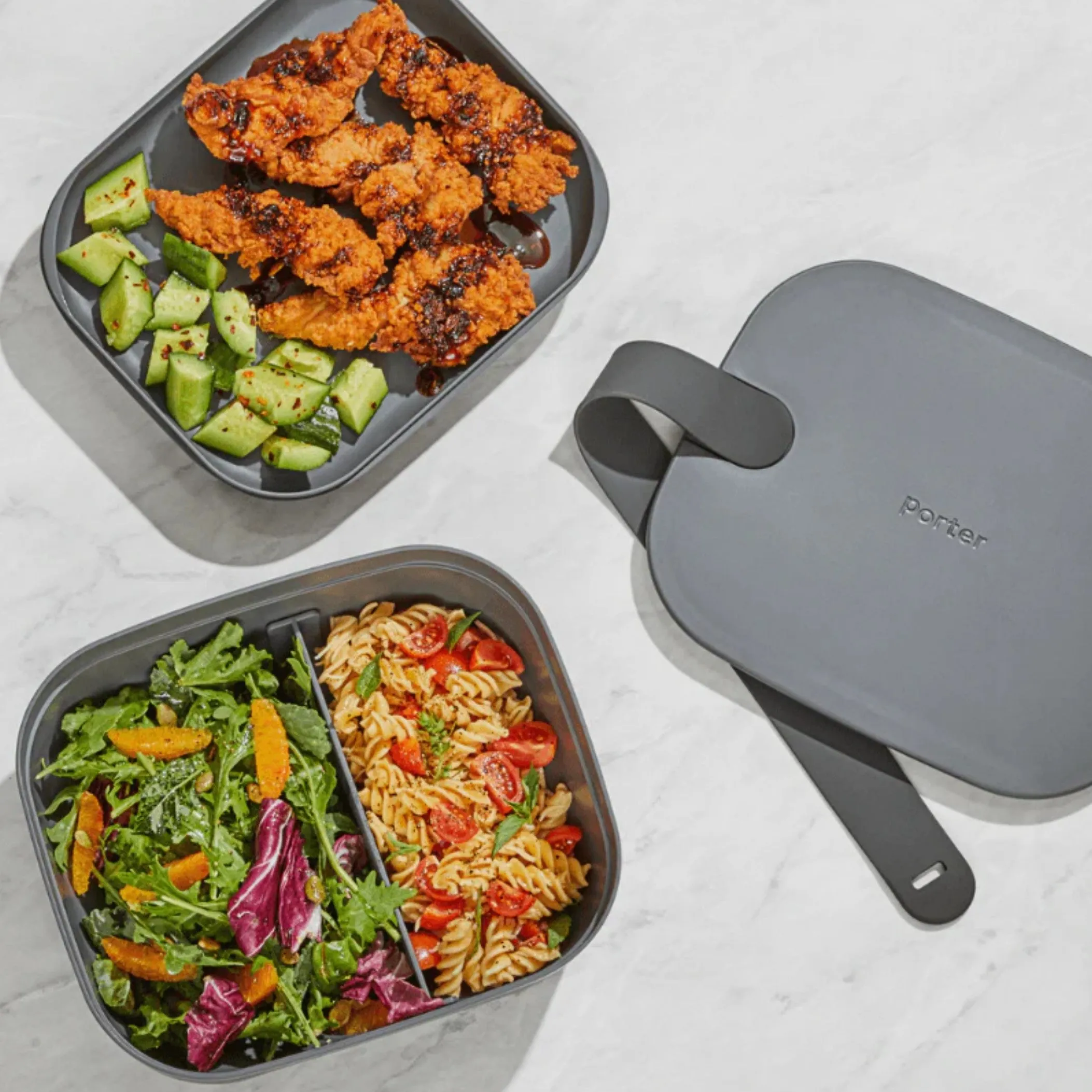 Porter Lunch Box (Charcoal)