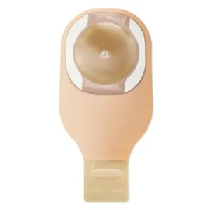 Premier Ceraplus One-Piece Drainable Pouch, Pre-Cut Stoma Opening 1-9/16" (40mm), Beige with Viewing Option, Filter - Box of 10