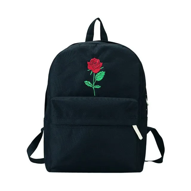 Printed Canvas Backpack For Woman (Various Colors)