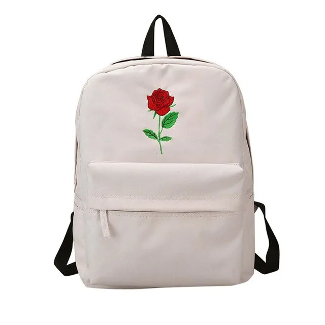 Printed Canvas Backpack For Woman (Various Colors)