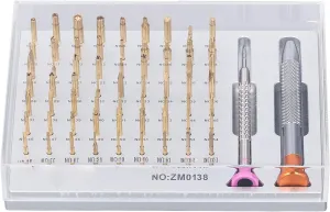 Professional Watch Screwdriver Set Kit, Movement Removing Tool with Non Slip Handles, 63 Alloy Steel Bit Heads, Applicable to Most Watch, Richard Mille, Audemar