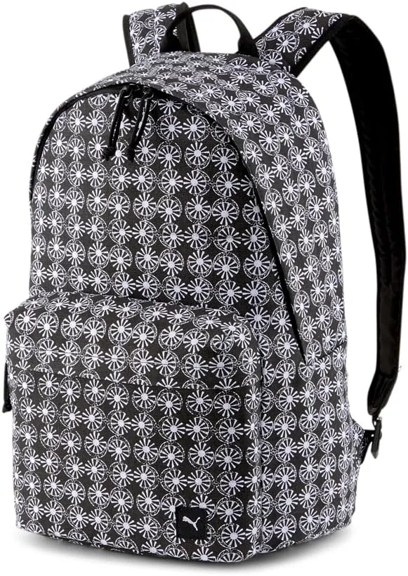 PUMA Womens Odin Backpack Travel Casual - Black, White
