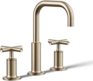 Purist® Widespread Bathroom Sink Faucet with Low Cross Handles