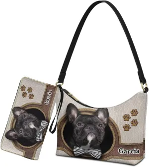 Purse and Wallet Set for Women Lightweight Underarm Purse Hobo Bag Shoulder Bag with Leather Wallet for Women Lady