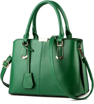 Purses and Handbags for Women Fashion Ladies PU Leather Top Handle Satchel Shoulder Tote Bags Light
