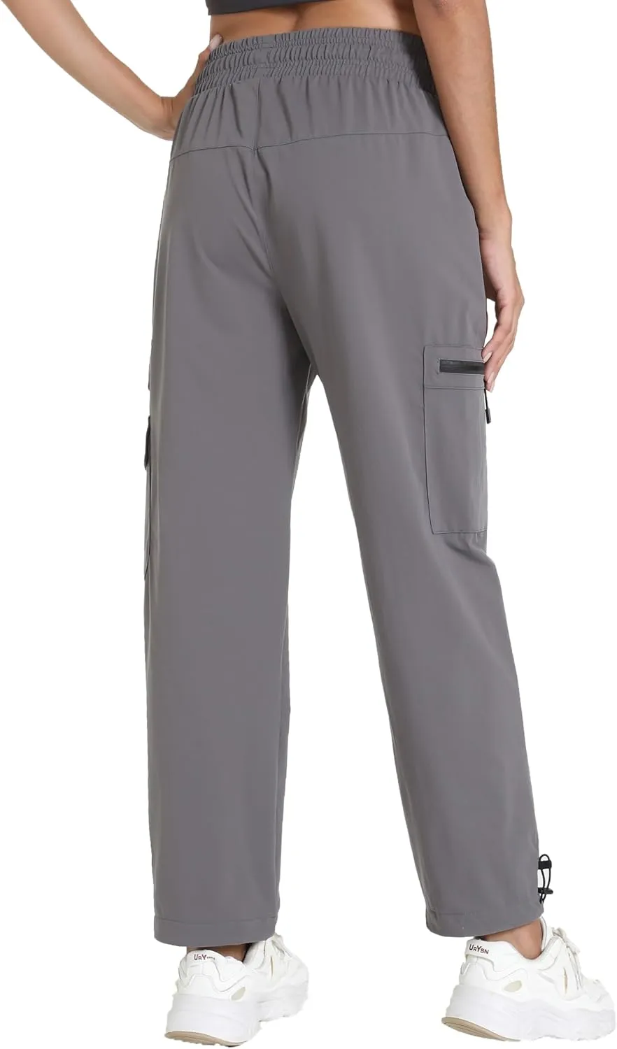 Quick Dry Women's Cargo Pants with Pockets Lightweight Hiking Joggers for Workout Athletic Casual Outdoor Camping