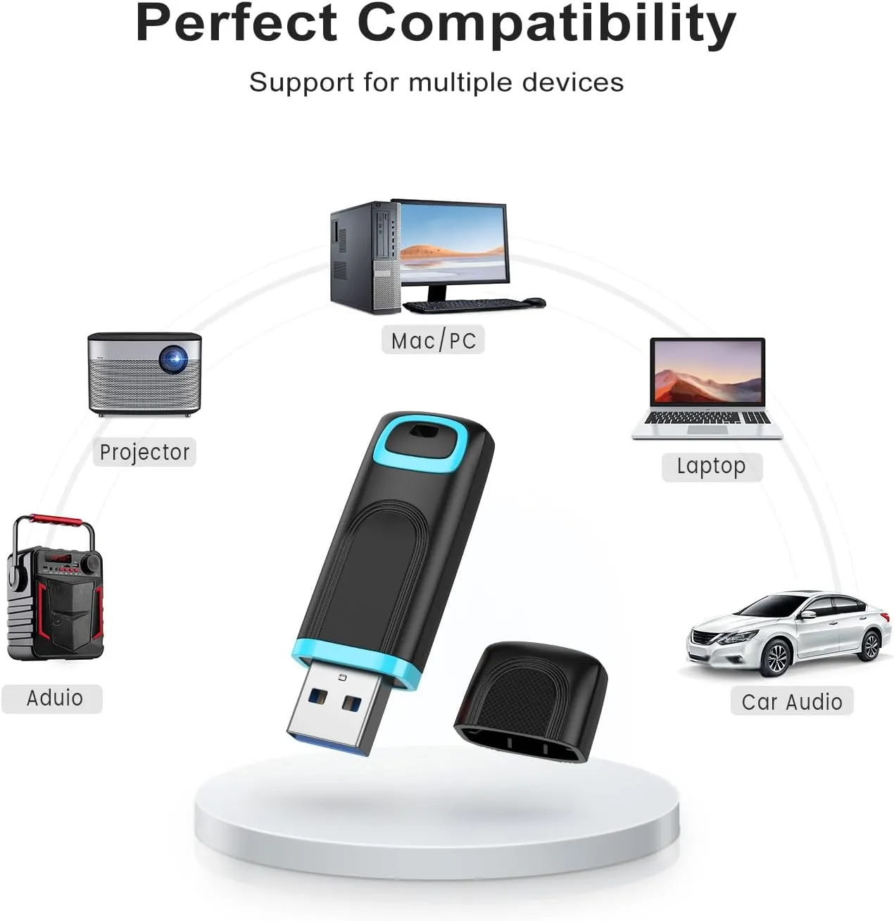 RAOYI 256GB Flash Drive USB 3.0 High Speed Thumb Drive for PC & Laptop