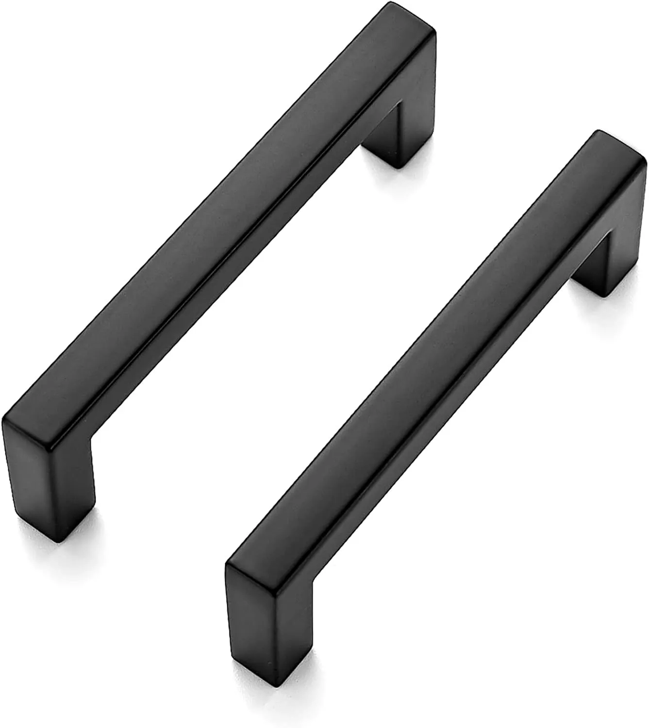 Ravinte 40 Pack Solid 3 Inch Center to Center Slim Square Bar Drawer Handles Kitchen Cabinet Handles Black Drawer Pulls Kitchen Cabinet Hardware Kitchen Handles Matte Black Cabinet Pulls