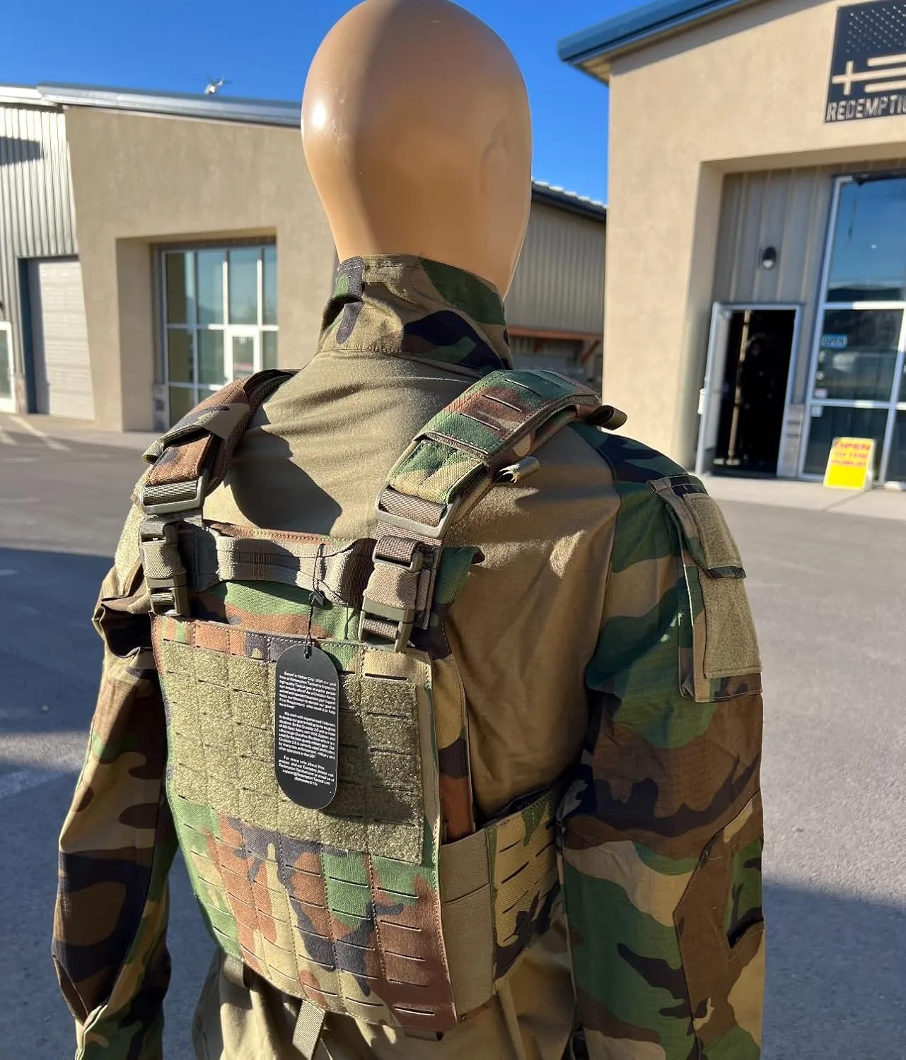 Redemption Crusader 2.0 Molle Quick Release Buckles Vest with Side Cummerbund Pouches and Triple Pouch