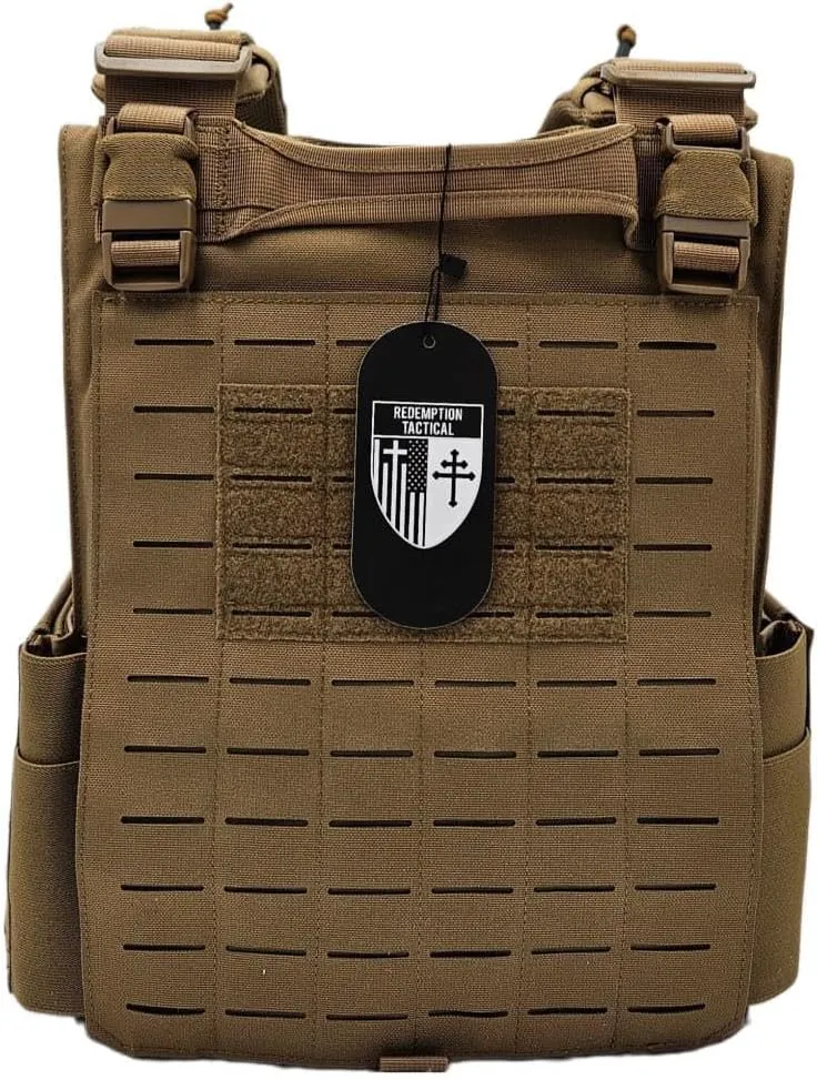Redemption Crusader 2.0 Molle Quick Release Buckles Vest with Side Cummerbund Pouches and Triple Pouch