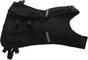 Reflective Running Vest for Boys and Girls Adults Night Safety Gear Phone Pocket Cycling Chest Bag for Men Women