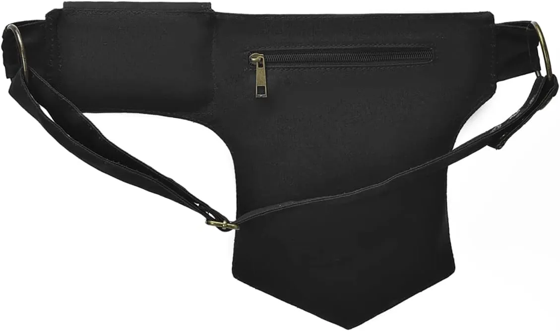 Renaissance Faire Festival Thigh Bag - Drop Leg Fanny Pack for Women - Lace Waist Utility Hip Belt - Renaissance Accessories