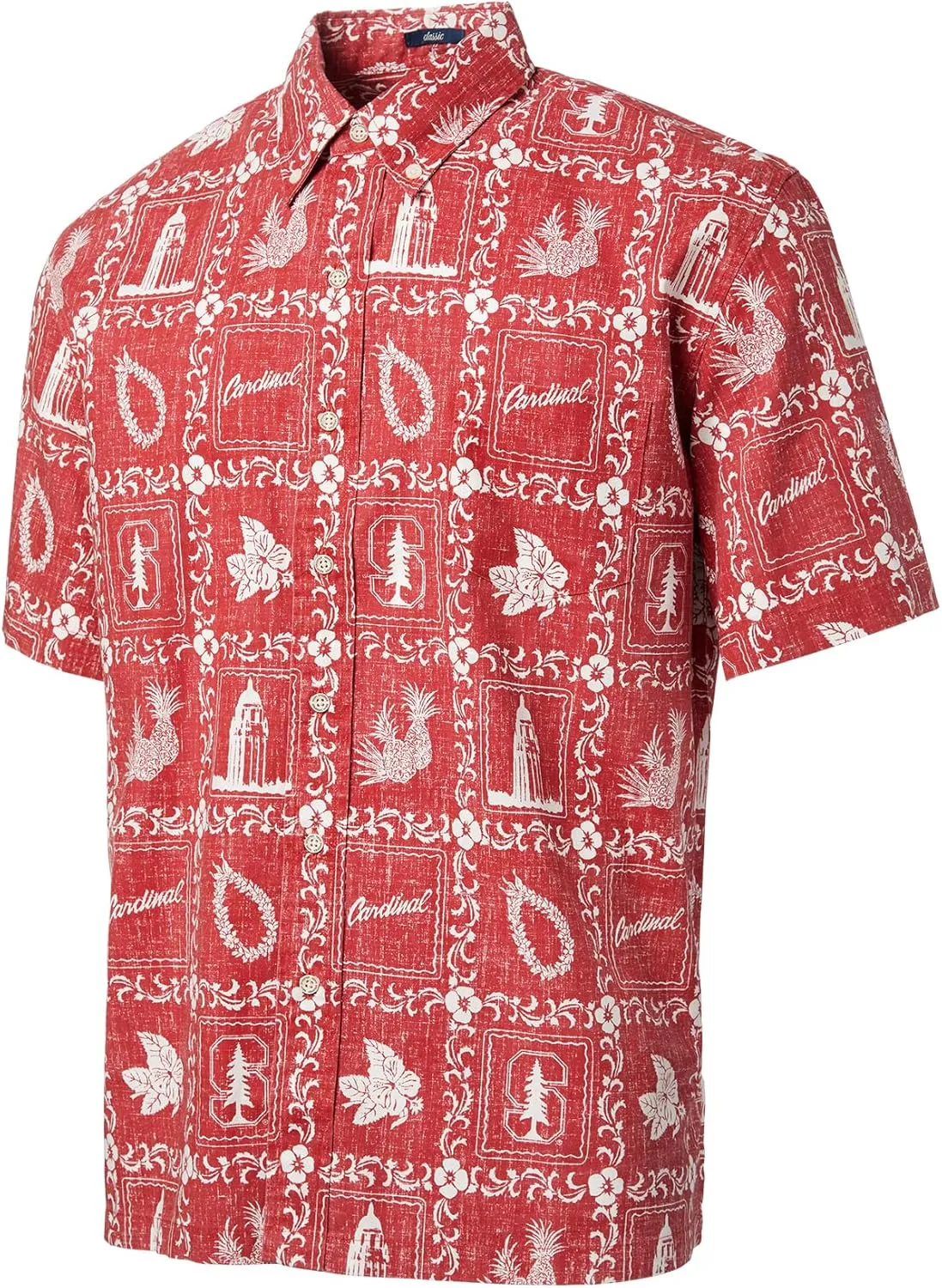 Reyn Spooner NCAA Hawaiian Aloha Shirt - Button Front