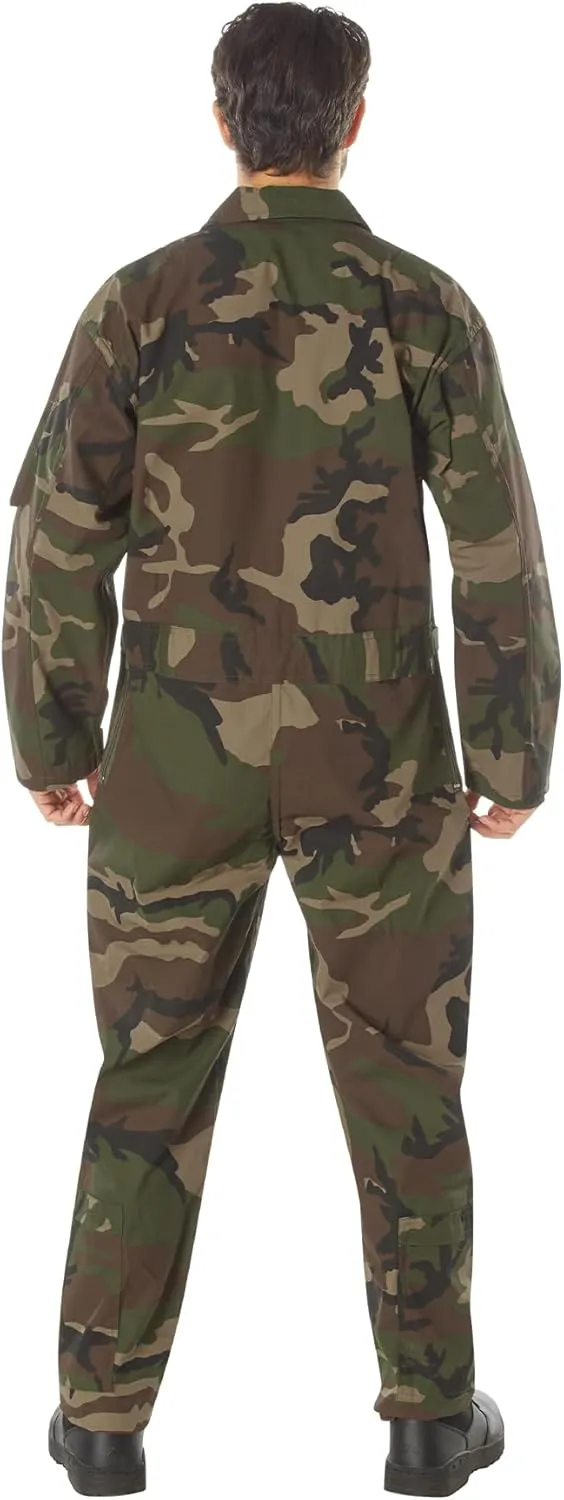 Rothco Flightsuit – Mens Pilot Coveralls – Costume Cosplay Jumpsuit