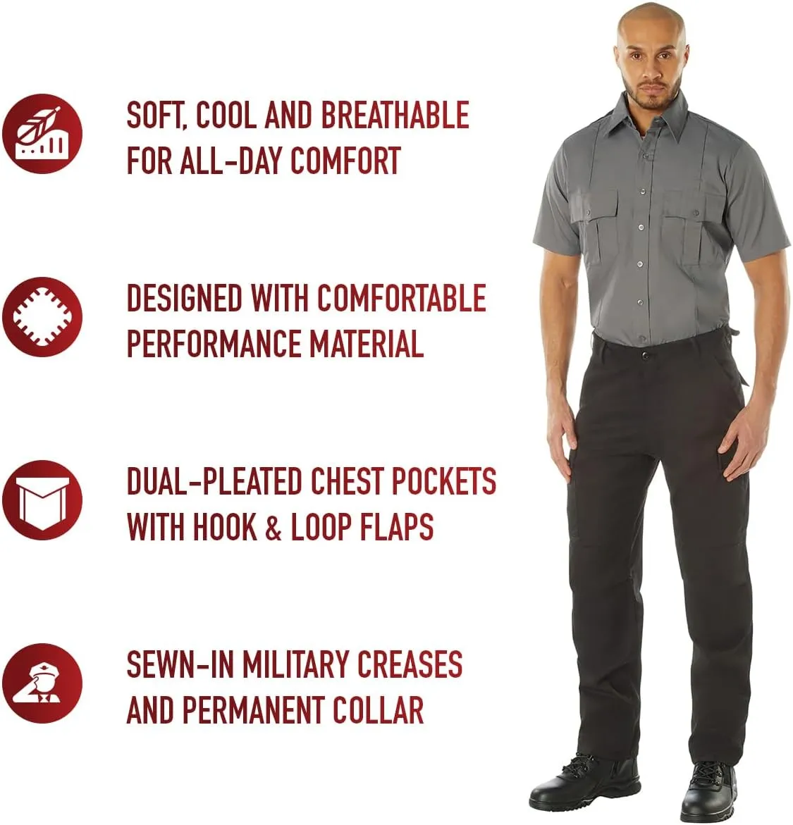 Rothco Short Sleeve Uniform Shirt